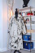 paint splatter trench coat | lafayette 148